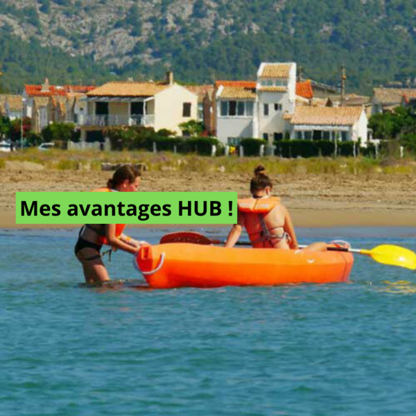Image Canoë Kayak Double (1H) - Avantages HUB